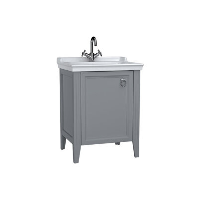 VitrA Valarte 65 cm Kapaklı Lavabo Alt Dolabı - 1