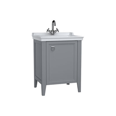 VitrA Valarte 65 cm Kapaklı Lavabo Alt Dolabı - 1