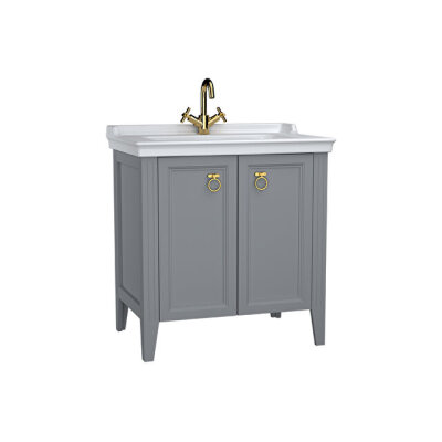 VitrA Valarte 80 cm Kapaklı Lavabo Alt Dolabı - 1