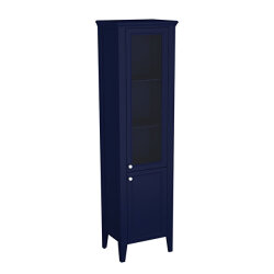 VitrA Valarte Neo Cam Kapaklı Boy Dolabı, 55 cm, Çelik Mavisi - VİTRA