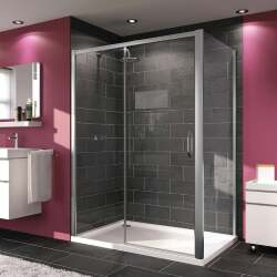 X1 Easy Entry Sürgülü Kapılı İki Duvar Arası Cam Duşakabinler - HÜPPE